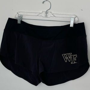 Lululemon Speed Up Short Wake Forest University Logo